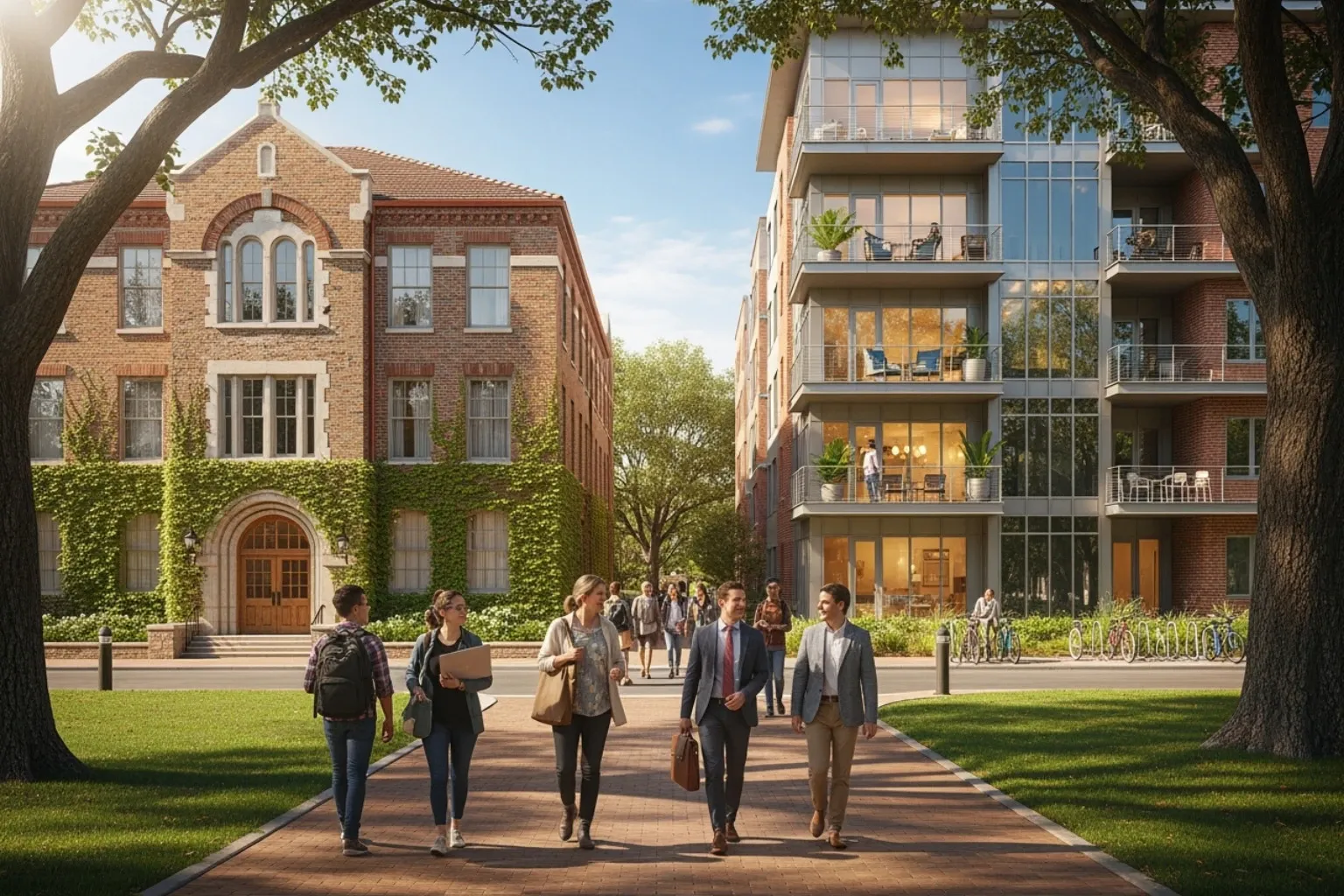 Campus housing options