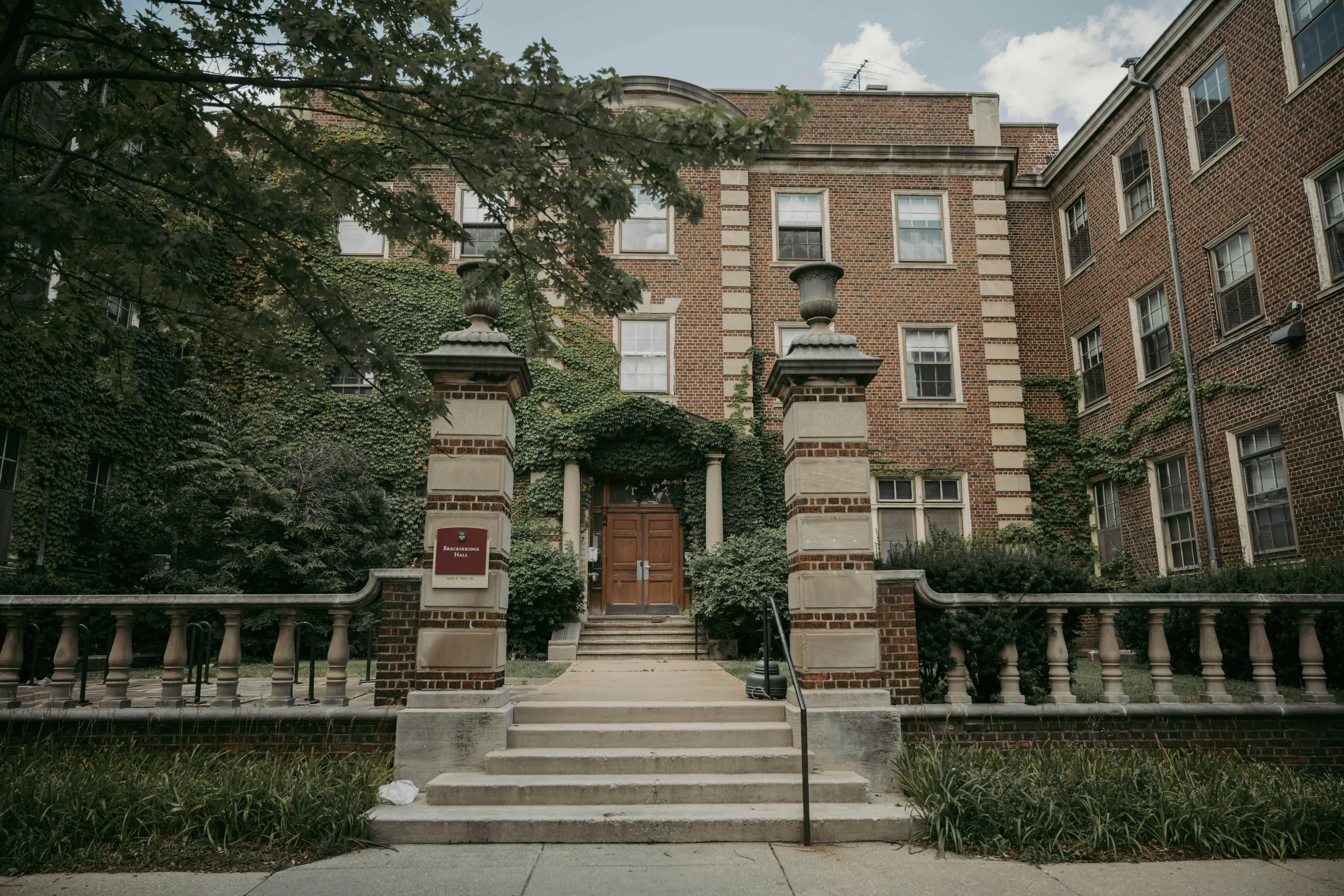 exterior building university housing; photo by Quang Vuong