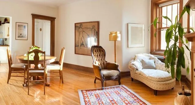 A welcoming living room.